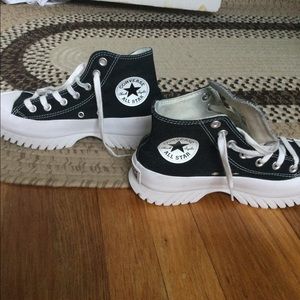 Converse black CTAS Lugged